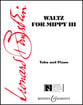 WALTZ FOR MIPPY #3 TUBA SOLO cover